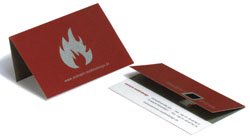 fold over business card template